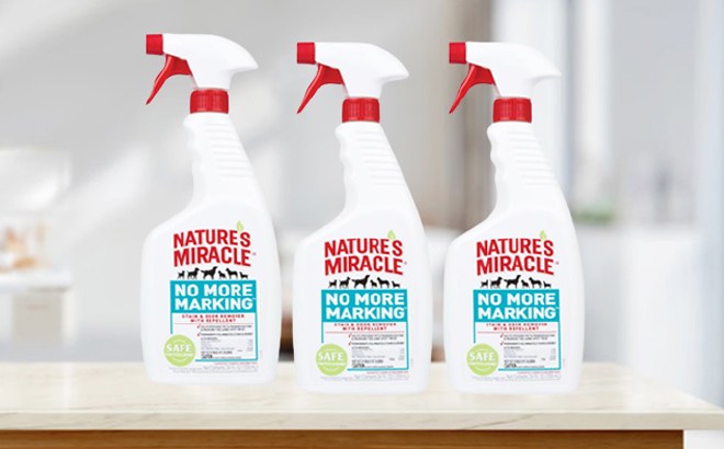 Nature’s Miracle Stain & Odor Remover $3.55