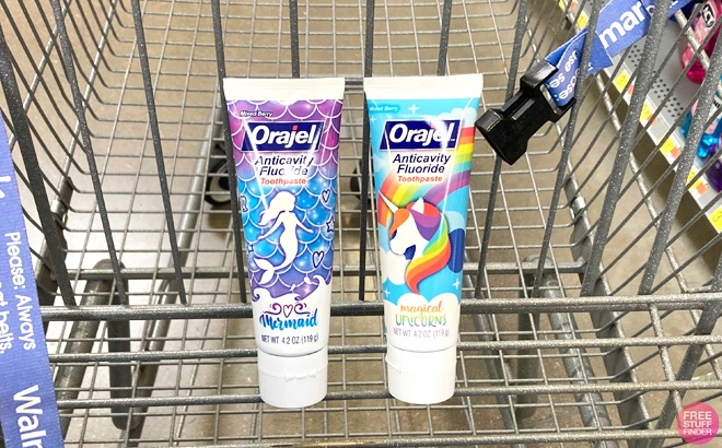 2 FREE Orajel Kids Toothpaste