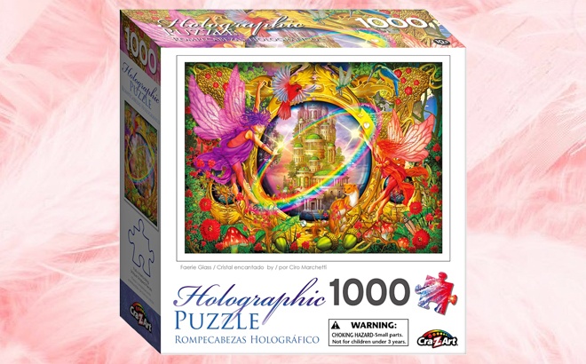1,000-Piece Holographic Puzzles $9.99