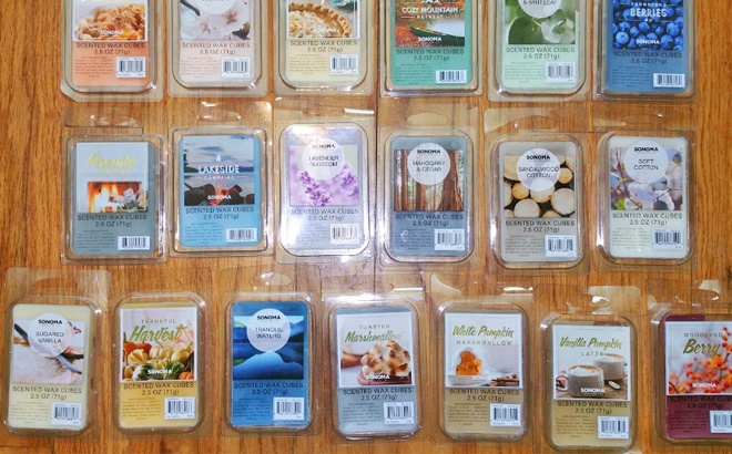 Sonoma Wax Melts $2.40 Each!