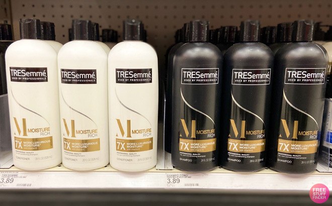 4 Tresemme Shampoo for 56¢ at Target