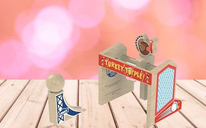 FREE Kids Turkey Topple Kit (Register Now!)