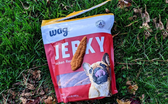 WAG Jerky Dog Treats $6 (Reg $10)