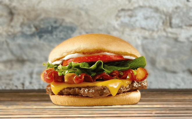 Free Junior Bacon Cheeseburger with Purchase at Wendy’s