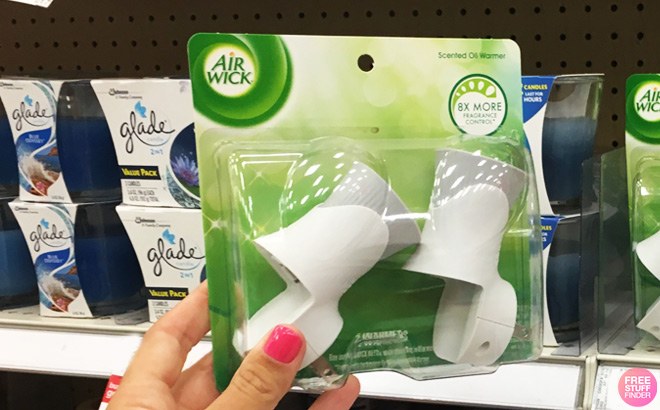 Air Wick Oil Warmer 2-Pack Just 74¢!