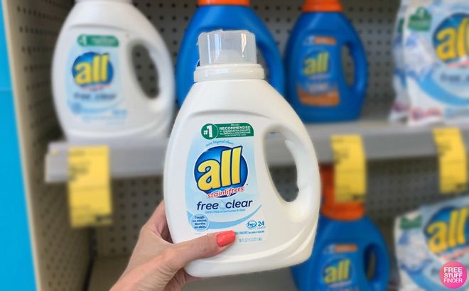 All Laundry Detergent $1.47 at Walmart