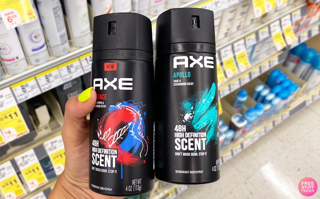 2 FREE Axe Body Sprays at Walgreens!