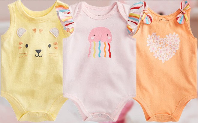Baby Bodysuits $3.83 (Reg $13)