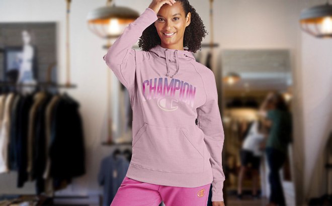 Champion Women's Hoodie $19 (Reg $55)