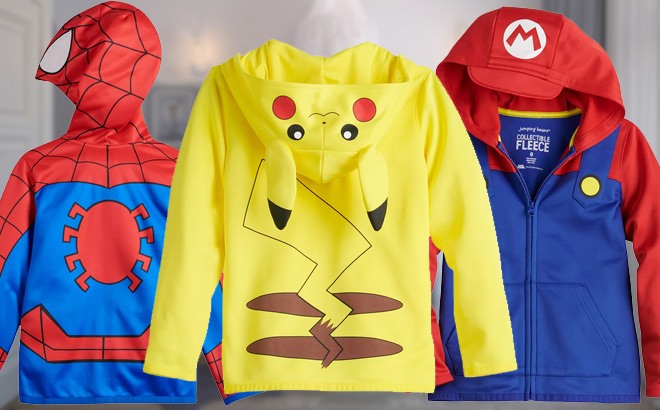 Kids Character Hoodies $18
