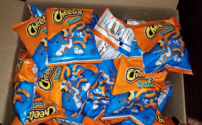 40 Cheetos Cheese Puffs Bags $11