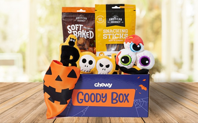 Halloween Goody Box for Dogs $14 (Reg $33)