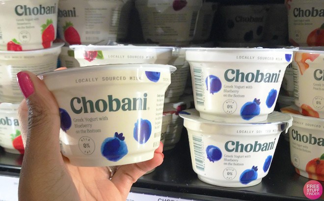 Chobani Greek Yogurt 30¢ Each!