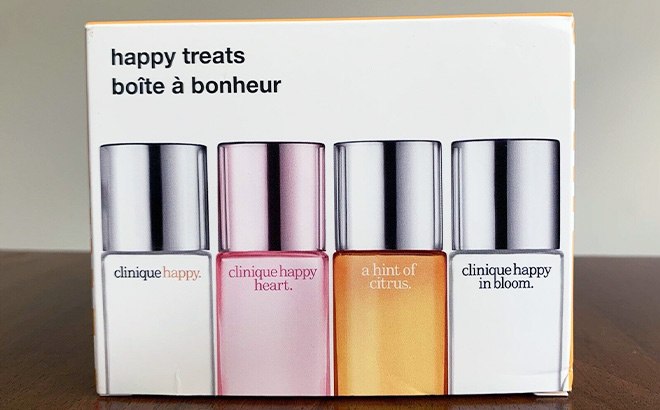 Clinique 4-Piece Fragrance Set $25 Shipped (Reg $64)