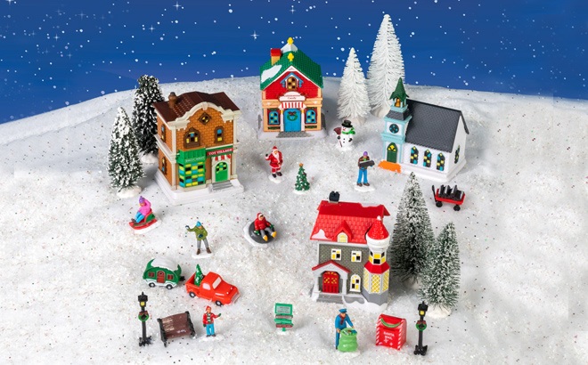 Christmas Village Collection $13
