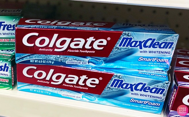 Colgate Toothpaste 78¢ at Walmart