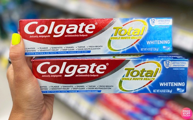 2 FREE Colgate Toothpaste at Walgreens