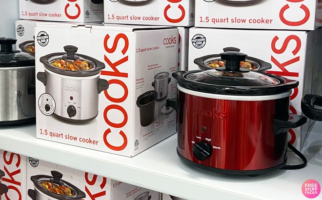 Cooks 1.5-Quart Slow Cooker $12.99 | Free Stuff Finder