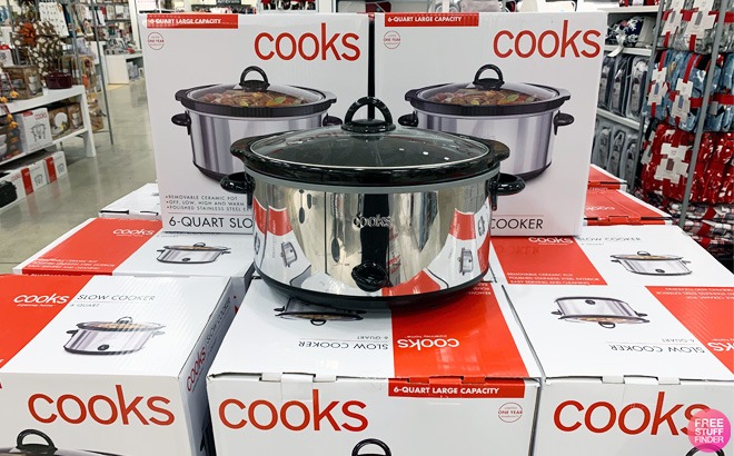 6-Quart Slow Cooker $22 at JCPenney