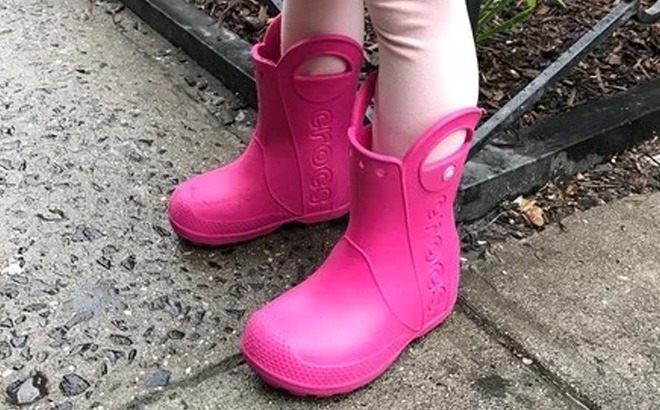 Crocs Kids Rain Boots $26
