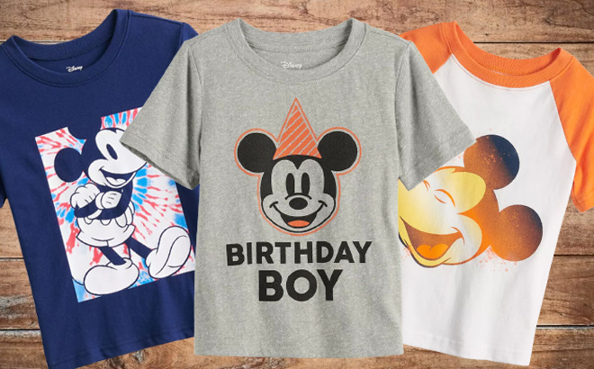 Disney Kids Tees $3 + FREE Pickup