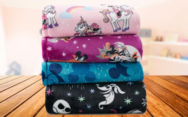 Disney Oversized Plush Throw $18 + FREE Pickup