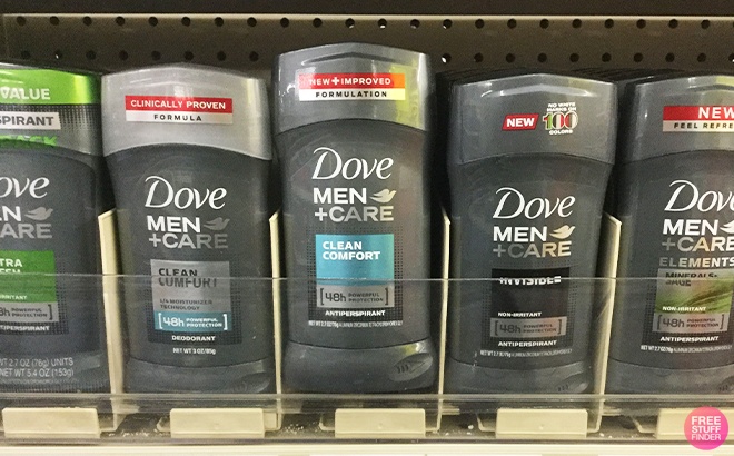 2 FREE Dove Deodorants + $1 Moneymaker!