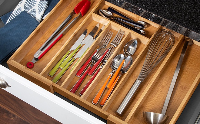 Expandable Cutlery Tray $15 (Reg $27)