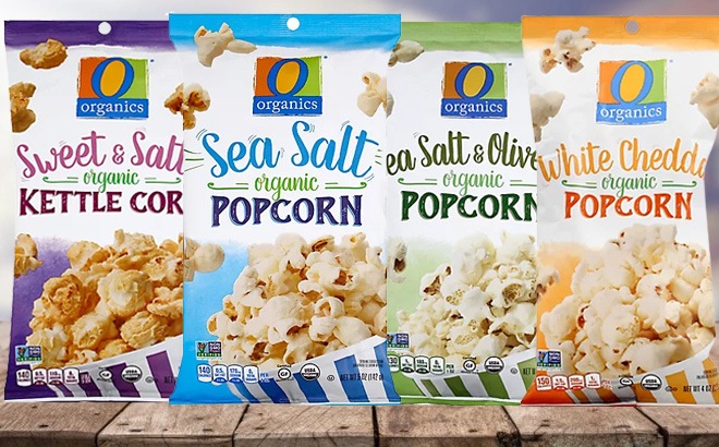 FREE O Organics Popcorn Bag