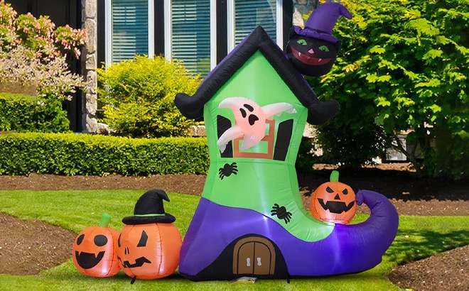 6-Foot Inflatable Ghost House $35 Shipped (Reg $70)