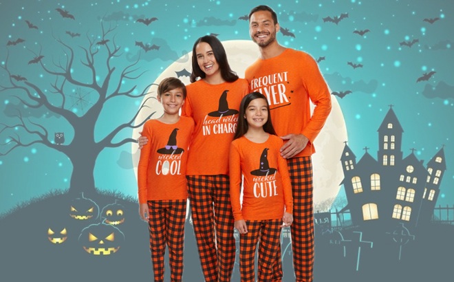 Halloween Family Pajamas From $13.87!