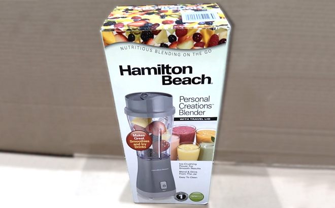 Hamilton Beach Personal Creations Blender With Travel Lid