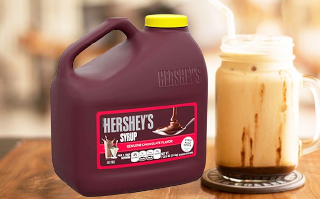 Hershey's Chocolate Syrup 7.5-Pounds $5