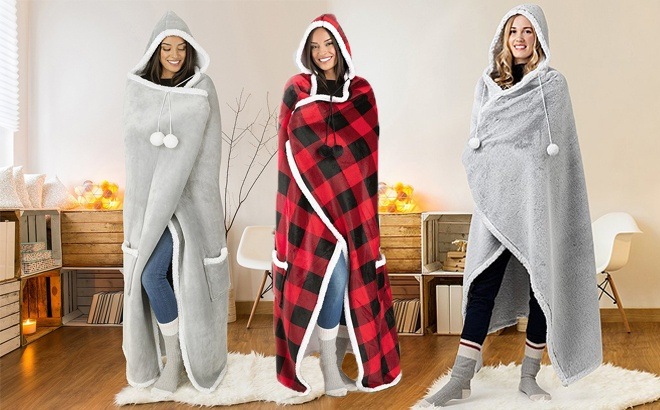 Hooded Throws $14.27!