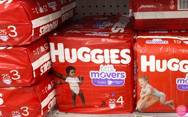 Huggies Diapers Jumbo Pack $4.25 Each!