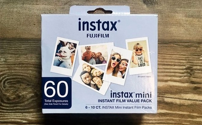 FujiFilm Instax Mini Film 60-Pack for $34!
