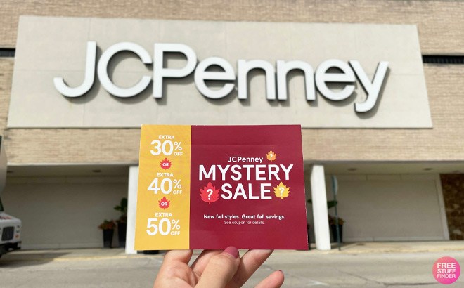 JCPenney Mystery Coupon – In Store Only! | Free Stuff Finder