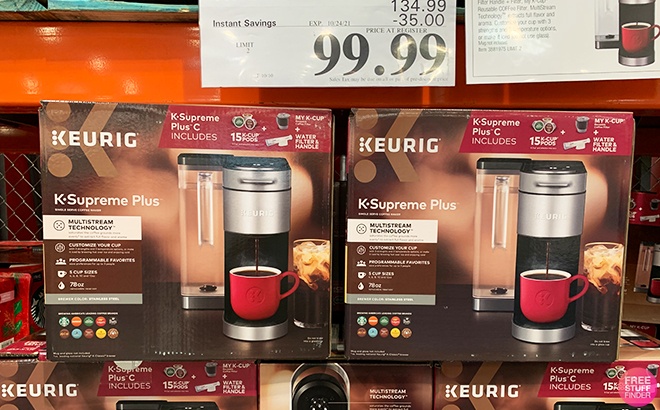 keurig k supreme plus sale