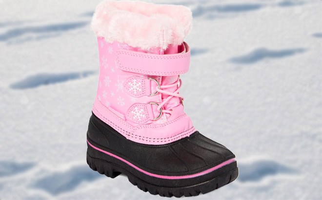 Toddler to Big Kids Winter Boots $19.99