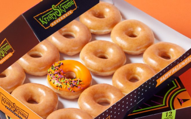Krispy Kreme Scary Sharies Dozen $1 with Dozen Purchase