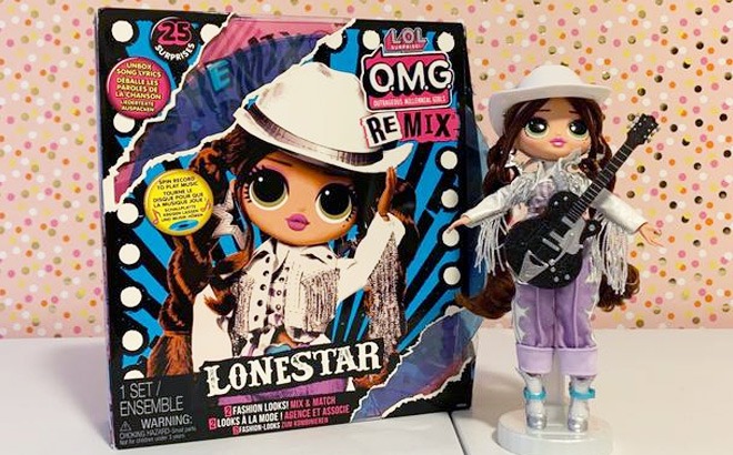 L.O.L. Surprise OMG Remix Lonestar Doll $22.99!