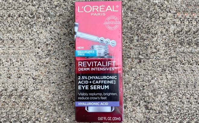 L’Oreal Paris Eye Serum $18.99 + FREE 8-Piece Gift Set