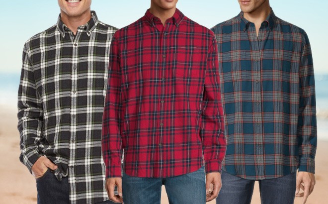 Men's Flannel Shirts $10 (Reg $30)