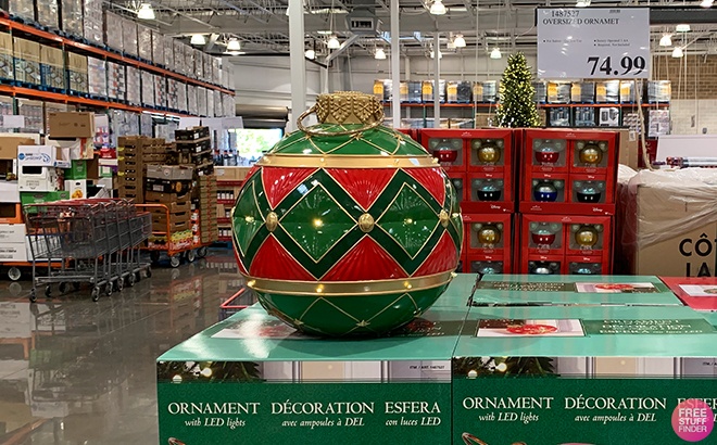 HUGE Christmas Ornament with Lights $74.99