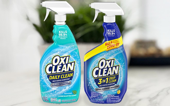 2 FREE OxiClean Disinfectants at Dollar General!