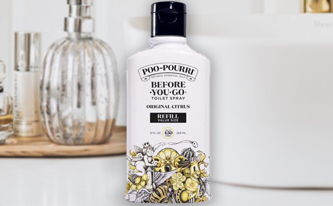 Poo-Pourri Toilet Spray Refill $15.82!