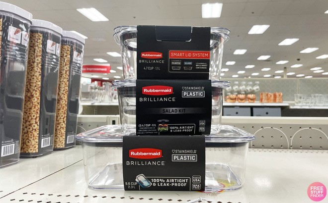 Rubbermaid 18-Piece Food Container Set $25!