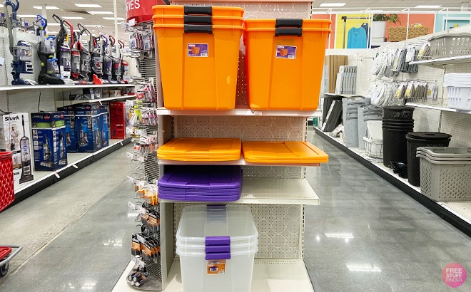 Seasonal Storage Bins at Target!