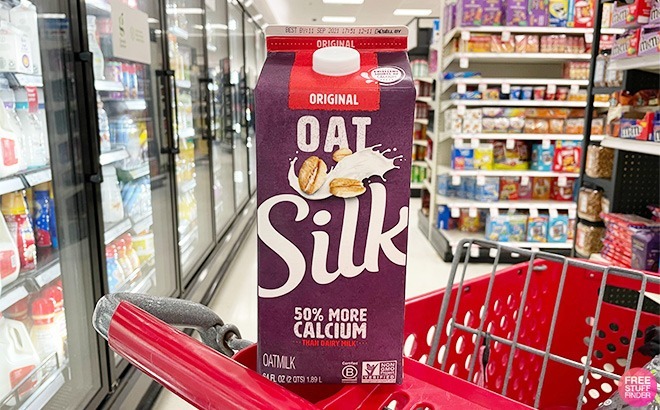 Silk Oatmilk 94¢ (Reg $3.69)