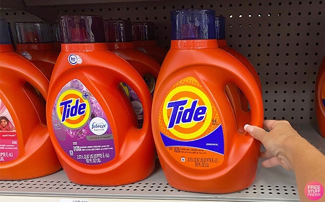 Tide Laundry Detergent 64-Loads $8.37!